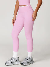 Custom Yoga Leggings with White Trim | 78/22 Nylon Spandex