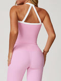 Custom Color Block Tank Tops - Removable Pads | InnoExplore