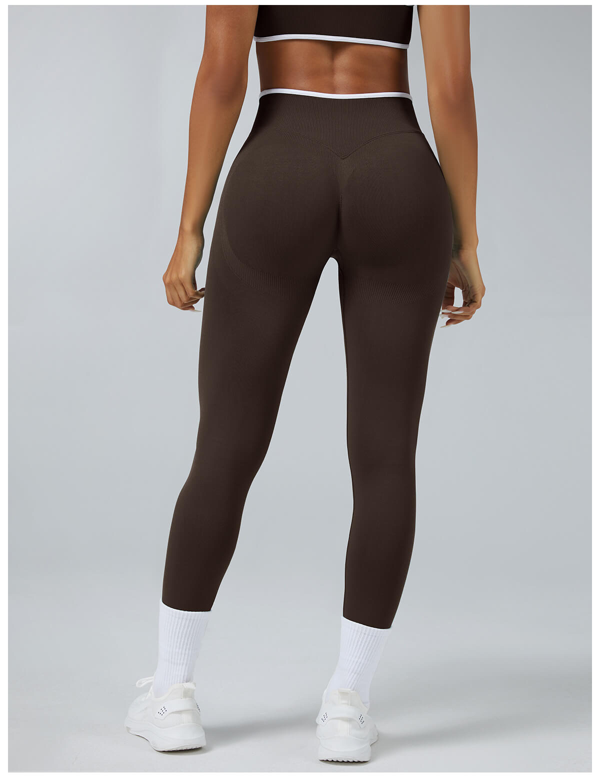 Custom Seamless Scrunch Butt Leggings - Private Label