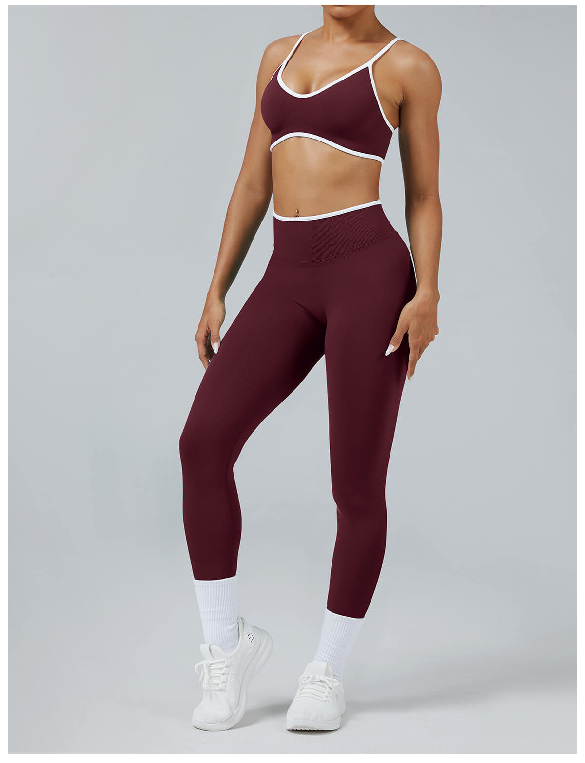 Custom Seamless Scrunch Butt Leggings - Private Label