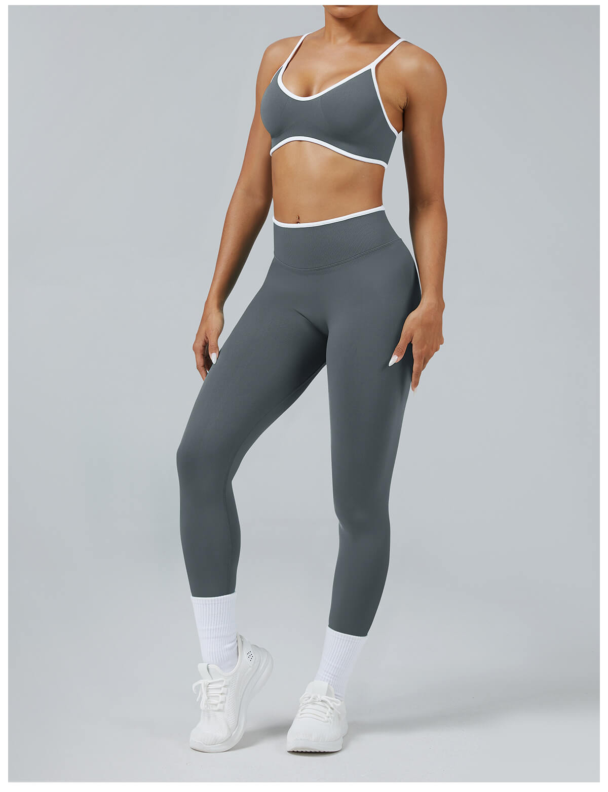 Custom Seamless Scrunch Butt Leggings - Private Label
