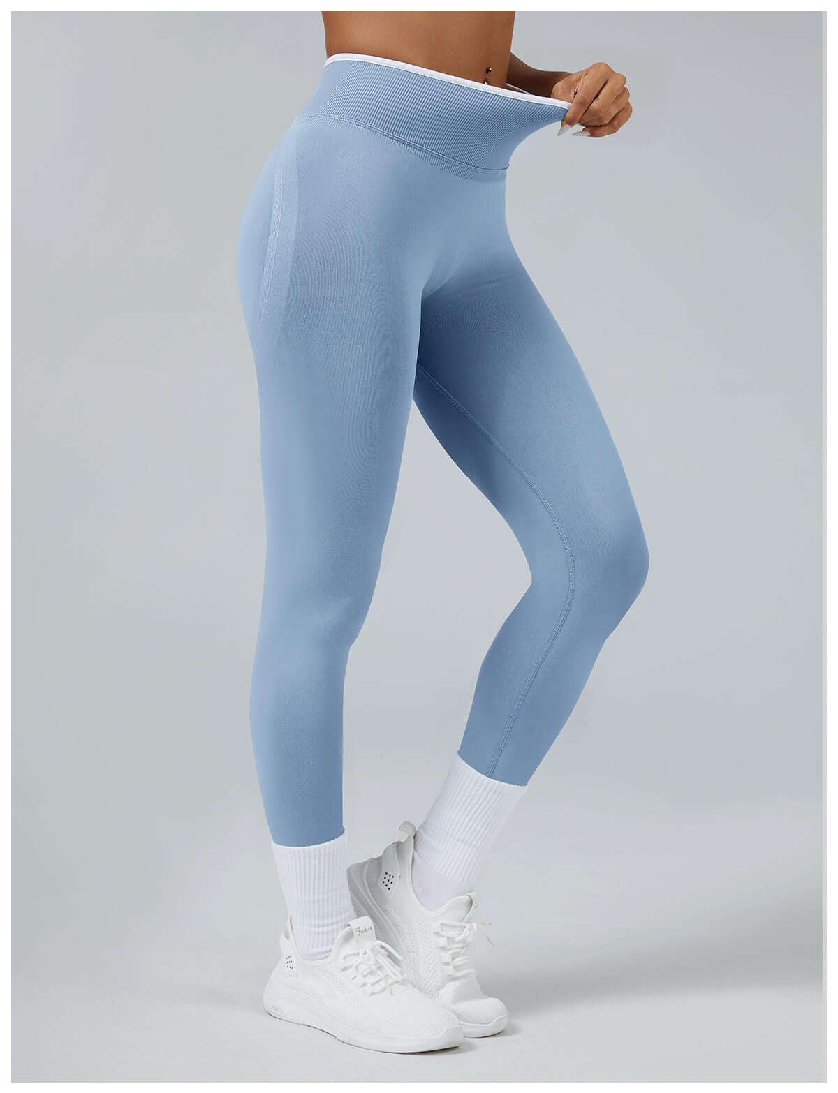 Custom Seamless Scrunch Butt Leggings - Private Label