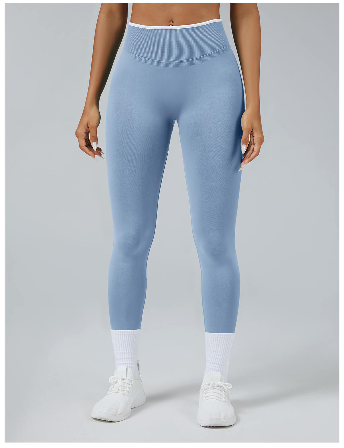 Custom Seamless Scrunch Butt Leggings - Private Label