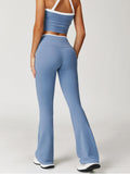 Color Block Flare Pants with White Trim | InnoExplore Custom