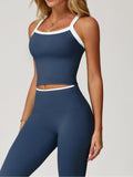 Custom Color Block Tank Tops - Removable Pads | InnoExplore